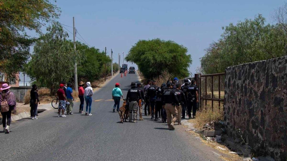 Brigada de búsqueda de la niña Victoria Guadalupe