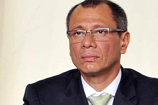 Jorge Glas Espinel, quien fuera vicepresidente durante el mandato de Rafael Correa en Ecuador
