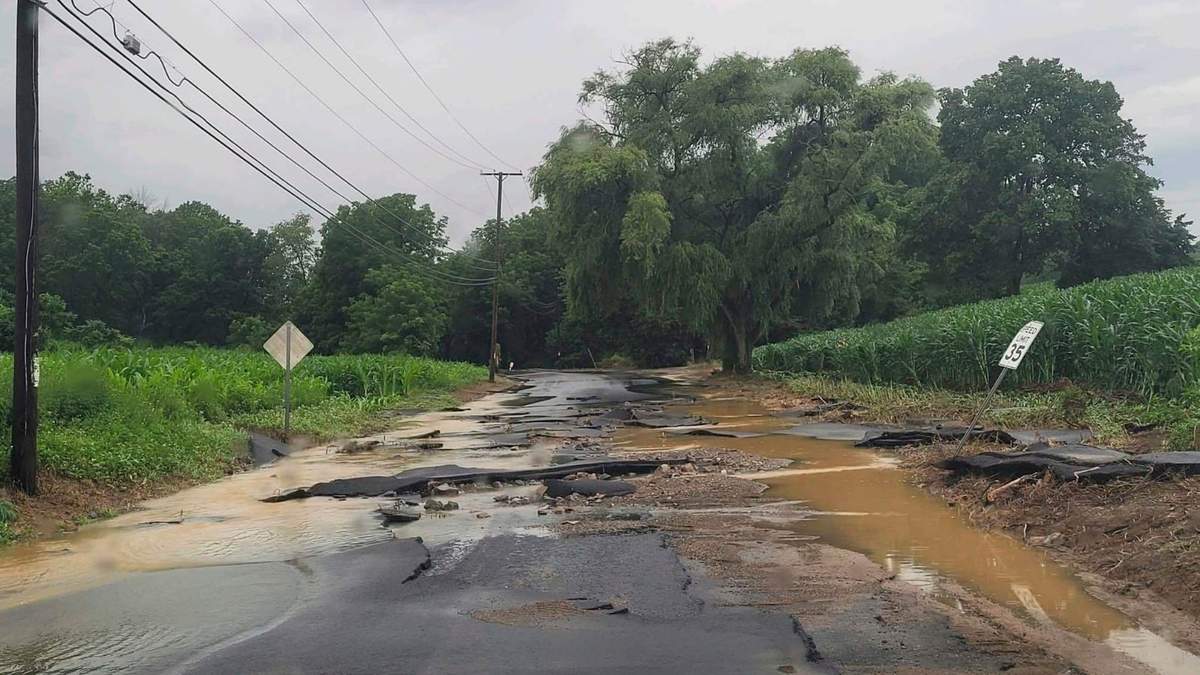 Graves daños han provocado las lluvias en EU