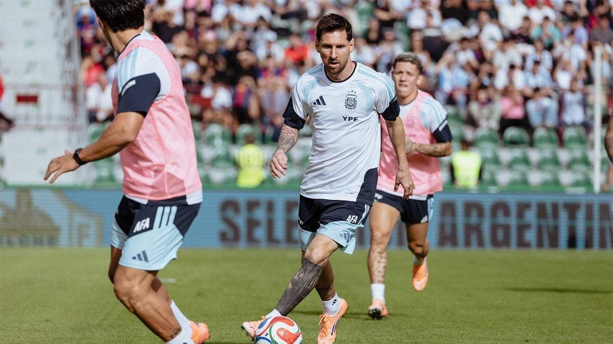 Leo Messi fue el foco de todas las ovaciones