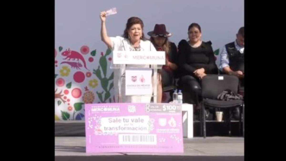 La jefa de gobierno, Clara Brugada