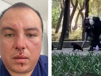 Soy el afectado de la "gente” de Sandra Cuevas: ciudadano golpeado pide ayuda (Videos)