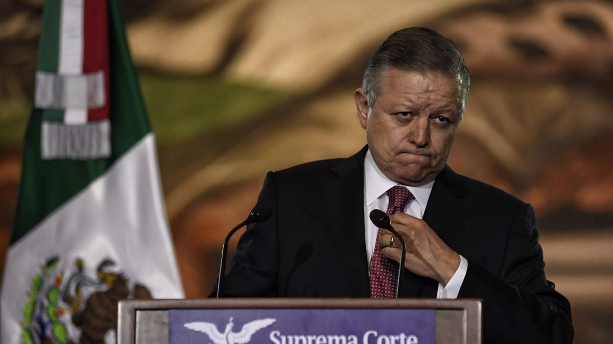 El ministro presidente de la SCJN, Arturo Zaldívar