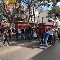 Campesinos y estudiantes exigen justicia por asesinato de dos líderes sociales asesinados en Amatán