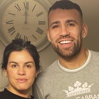 Con un perfil bajo: quién es Celeste Rey, la mujer que conquistó el corazón de Nicolás Otamendi