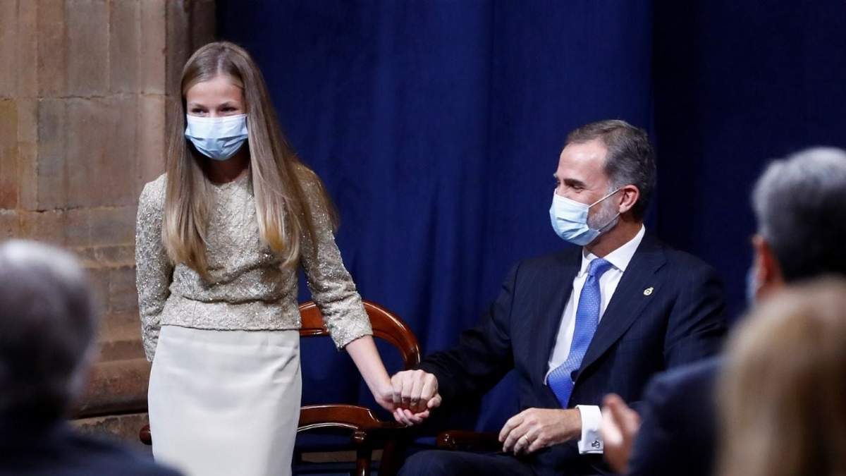Princesa Leono y Felipe VI. Fuente: (Instagram)