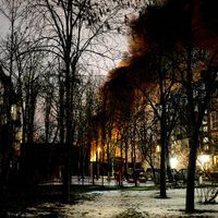 Drones rusos atacan la capital de Ucrania