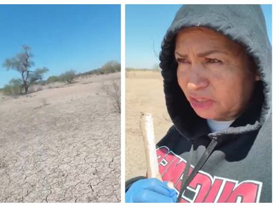 Ceci Flores localiza los restos de su hijo; “he cumplido mi promesa, vamos a casa” (Video)