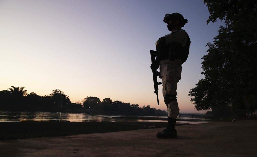 Vigilancia en la frontera sur de México
