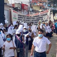 Activistas se movilizan en seis municipios de Chiapas a un año del crimen de Simón Pedro Pérez