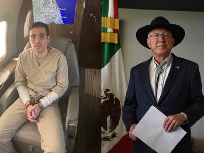 Ken Salazar resalta trabajo conjunto entre México y EU tras extradición de Ovidio Guzmán