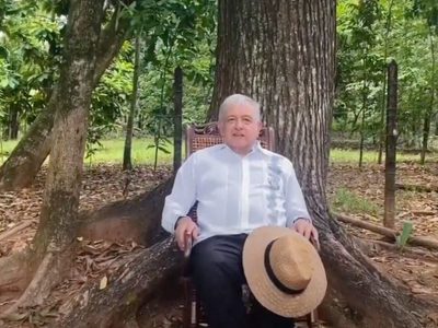 AMLO celebra que negaran el registro a México Libre y se burla de Felipe Calderón
