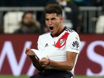 La chicana de Exequiel Palacios a Boca