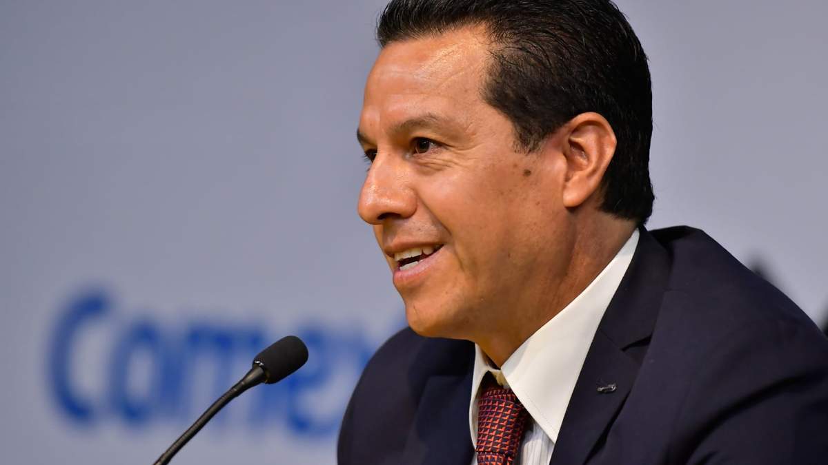 Archundia durante su presentación