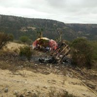 Se desploma globo aerostático en Hidalgo; 2 muertos y 5 heridos