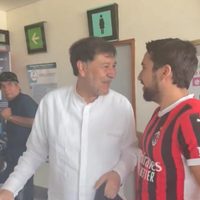 Tras provocación del hijo de Felipe Calderón, Fernández Noroña lo encara: "No tienes con qué"