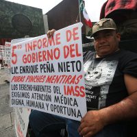 Quinto Informe: El repudio contra Peña en San Lázaro