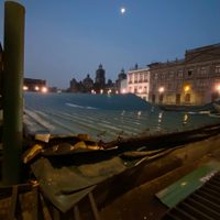 Trabajos por techumbre colapsado en Casa de las Águilas de Templo Mayor costarían 14 mdp