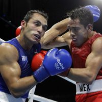 El boxeador Misael Rodríguez asegura primera medalla para México