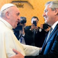 Alberto Fernández le agradeció al Papa Francisco su apoyo durante la renegociación de la deuda