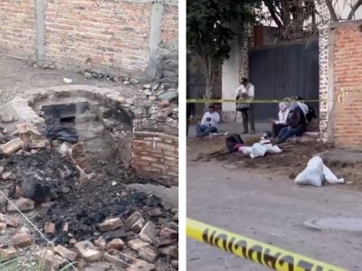 Hallan horno clandestino y bolsas con restos humanos en El Salto, Jalisco