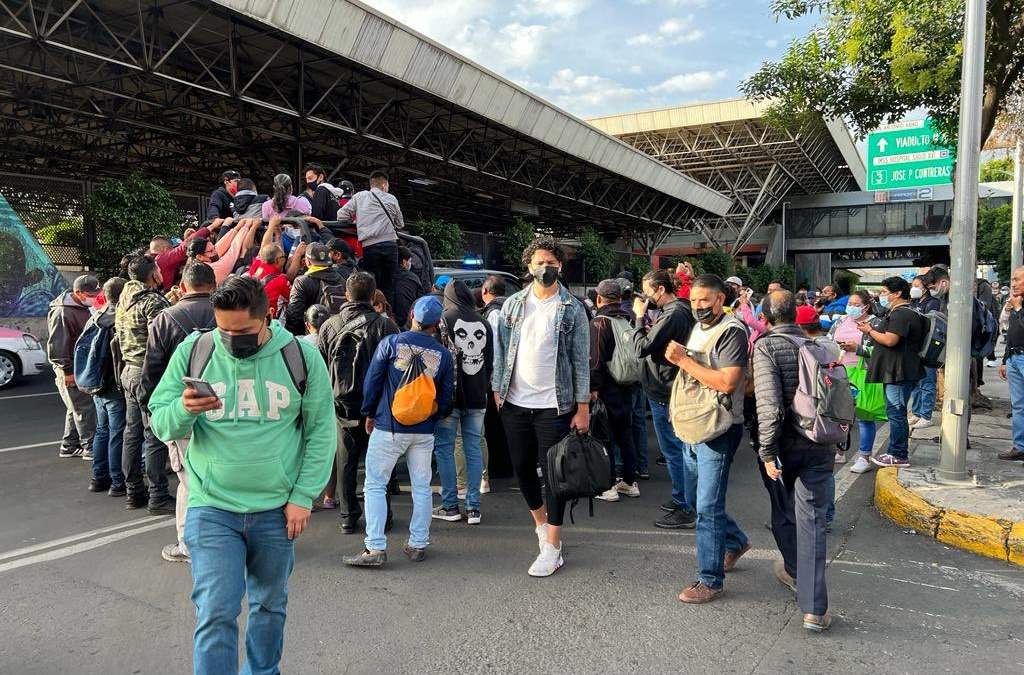 El servicio se suspendió en la Línea 2