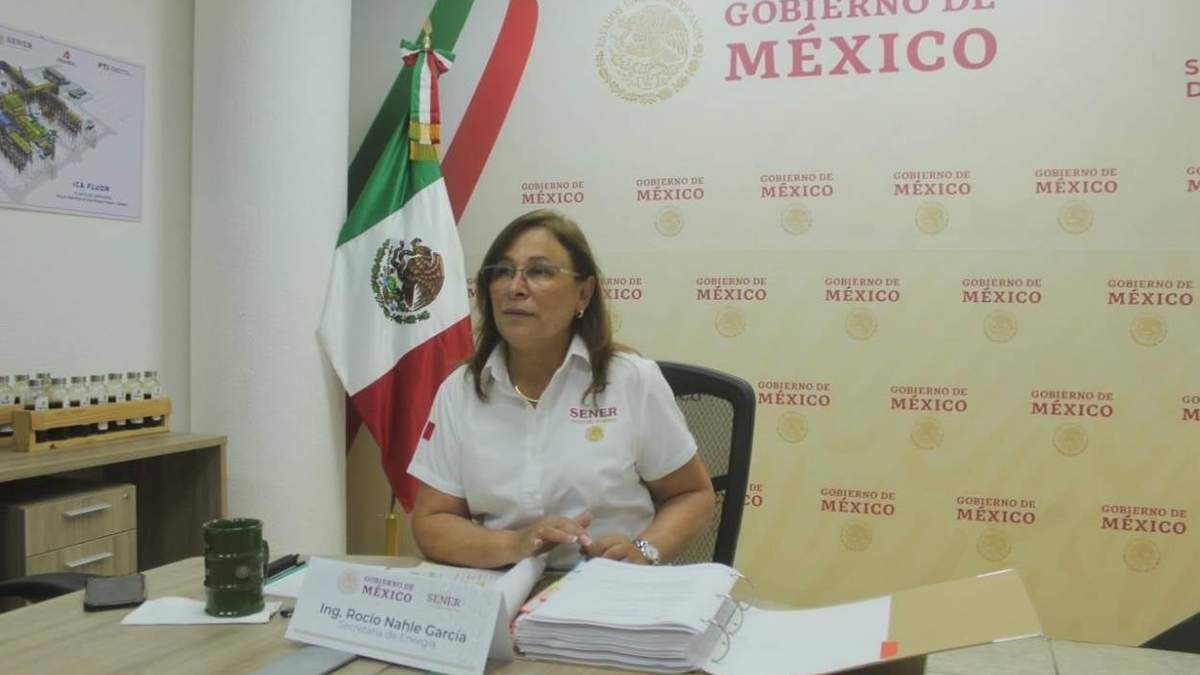 La secretaria de Energía