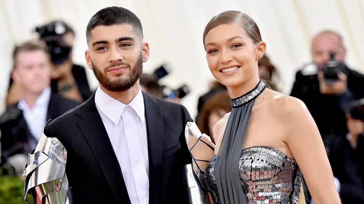 Gigi Hadid y Zayn Malik. Fuente: (Twitter)