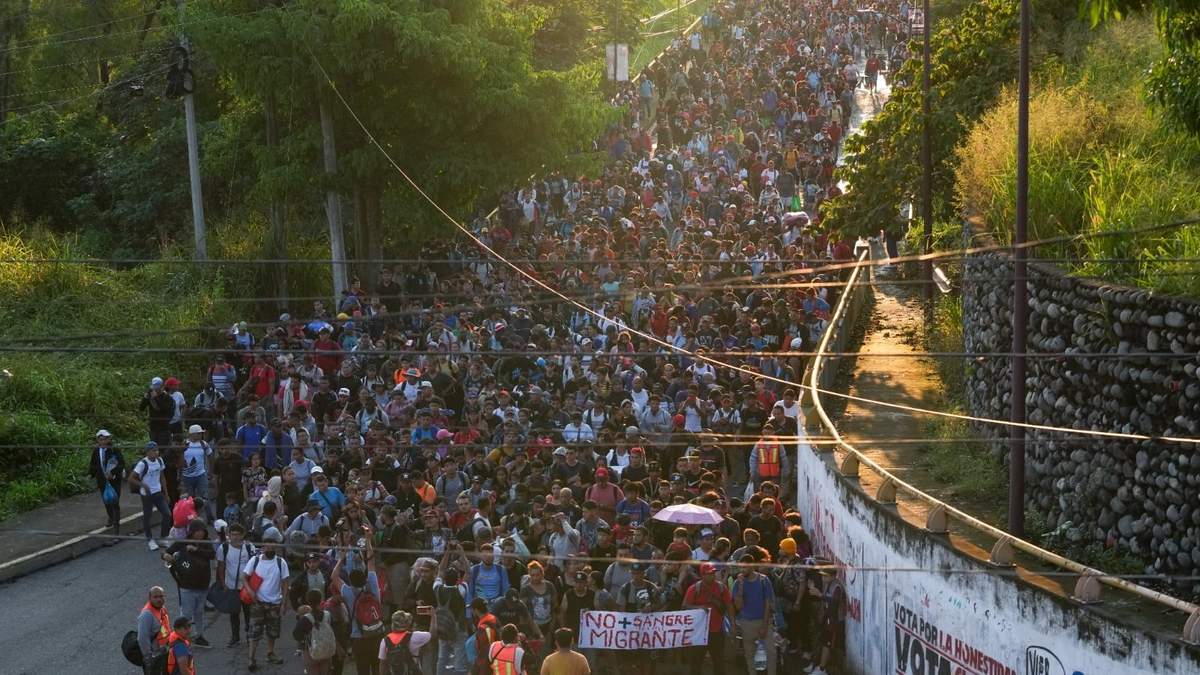 Oleadas de migrantes en 2024