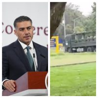 Esto dijo Harfuch sobre camión del Ejército que entró a Ciudad Universitaria de la UNAM