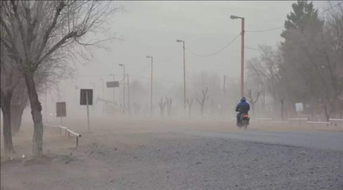 El clima par este viernes. Fuente: Facebook.