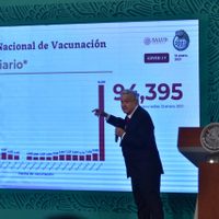 Se han aplicado 234 mil vacunas; volvemos a estar en el primer lugar de AL: AMLO