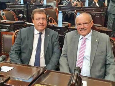 “Va a ser candidato en 2023”: Luis Di Giacomo postuló a Alberto Weretilneck