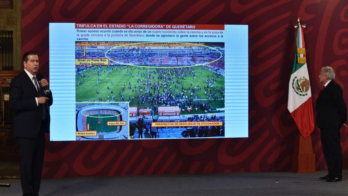 El presiente López Obrador insistió en moralizar al país tras la riña en Querétaro
