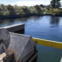 El sistema de riego La Picacita en Picún Leufú incorpora tecnología para frenar el ingreso de arena