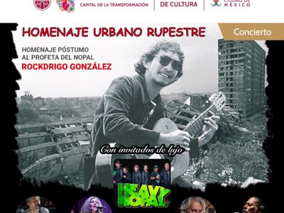 Concierto “Rupestre” e invitados especiales: Homenaje a Rockdrigo González a 40 años de su deceso