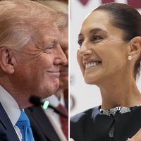 Sheinbaum me cae muy bien, es muy elegante, hermosa... pero México está dirigido por cárteles: Trump