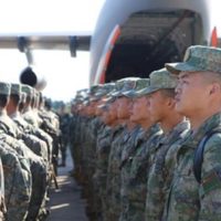Soldados chinos llegan a Bielorrusia para realizar maniobras antiterroristas conjuntas