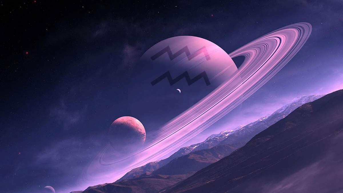 Saturno en Acuario. Fuente: (Twitter)