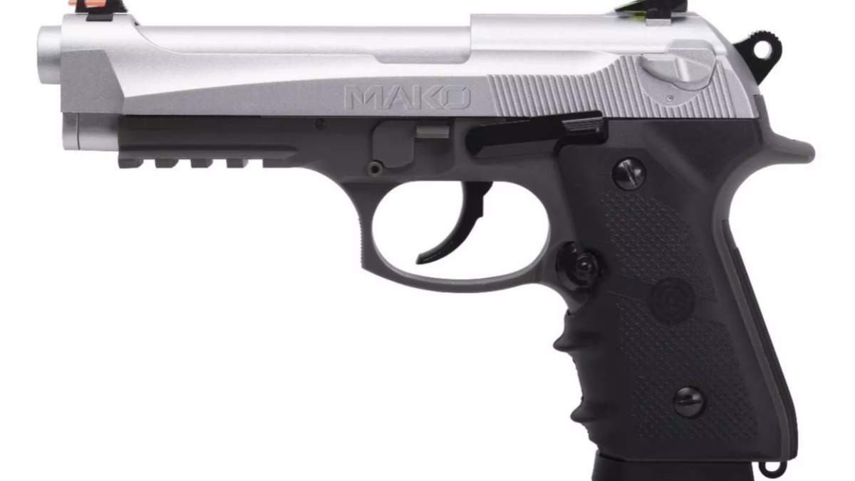 Una réplica de un arma de fuego