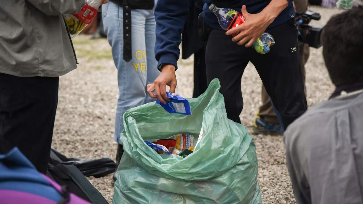 Campañas de reciclaje en Zapala. Fuente: (Twitter)