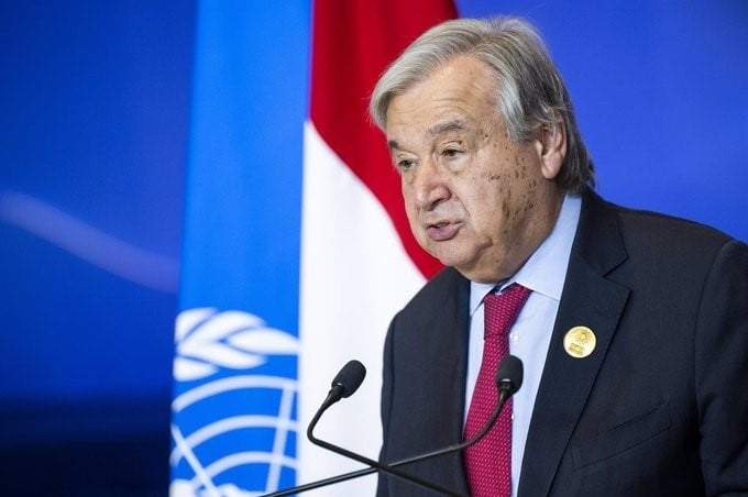 El secretario general de la ONU, António Guterres