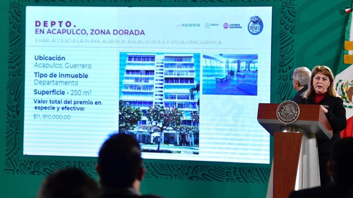 La presentación del sorteo del 15 de septiembre