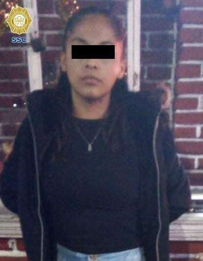 Adriana “N", detenida