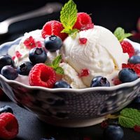 Helado de cheesecake y frutos rojos: súper fácil y con 4 ingredientes, una receta casera que te va a sorprender