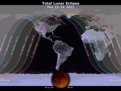 Todo lo que se debe saber sobre el eclipse lunar del 15-16 de mayo