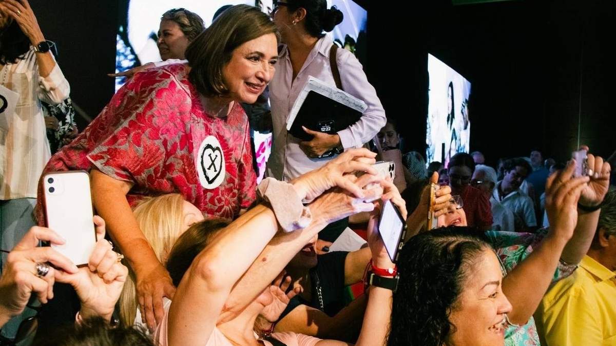 La senadora panista en Monterrey