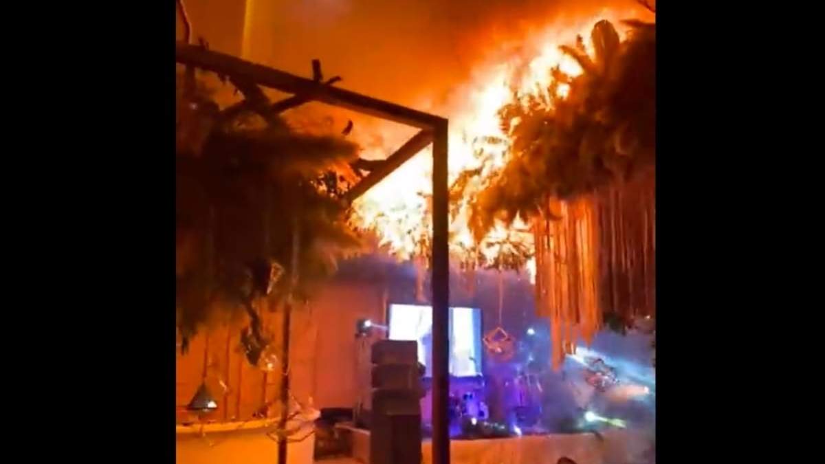 El incendio se extendió rápidamente