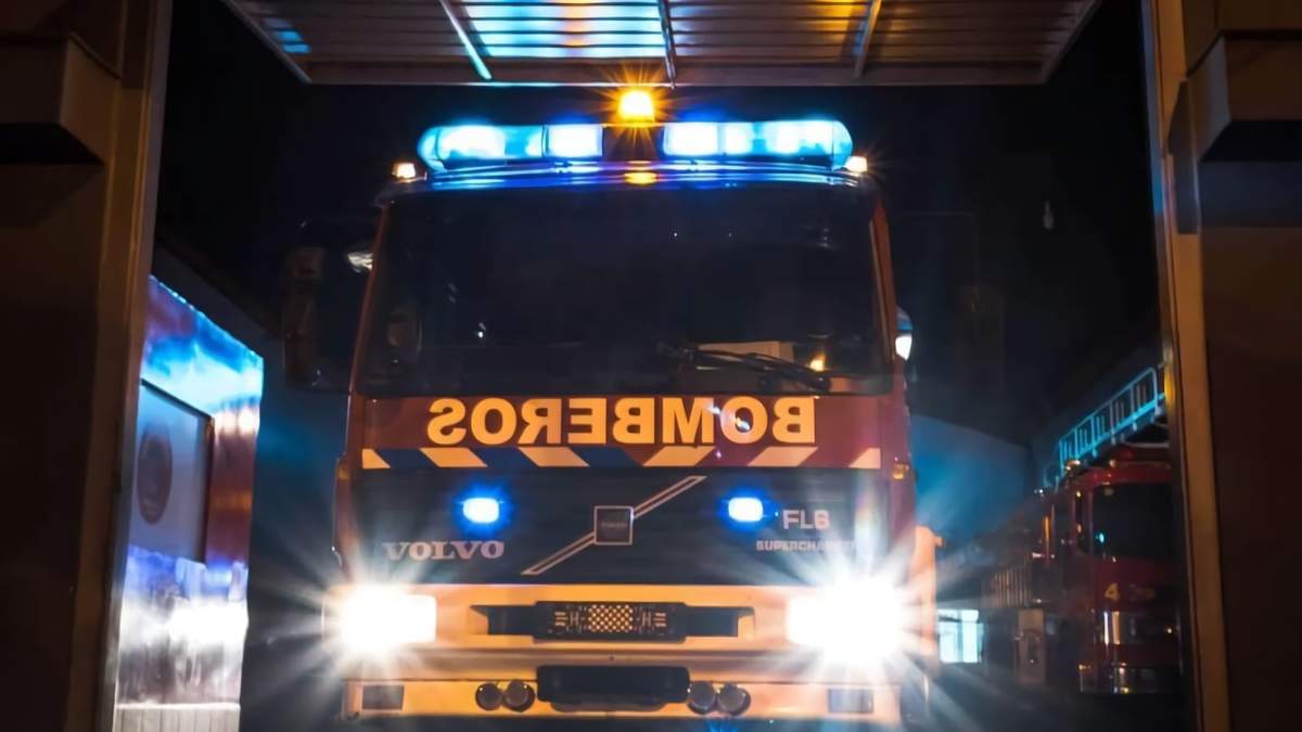 Cuartel de Bomberos Voluntarios de Cipolletti. Fuente: (Twitter)