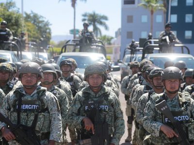Con operativo de seguridad, buscan reactivar de vida nocturna de Culiacán